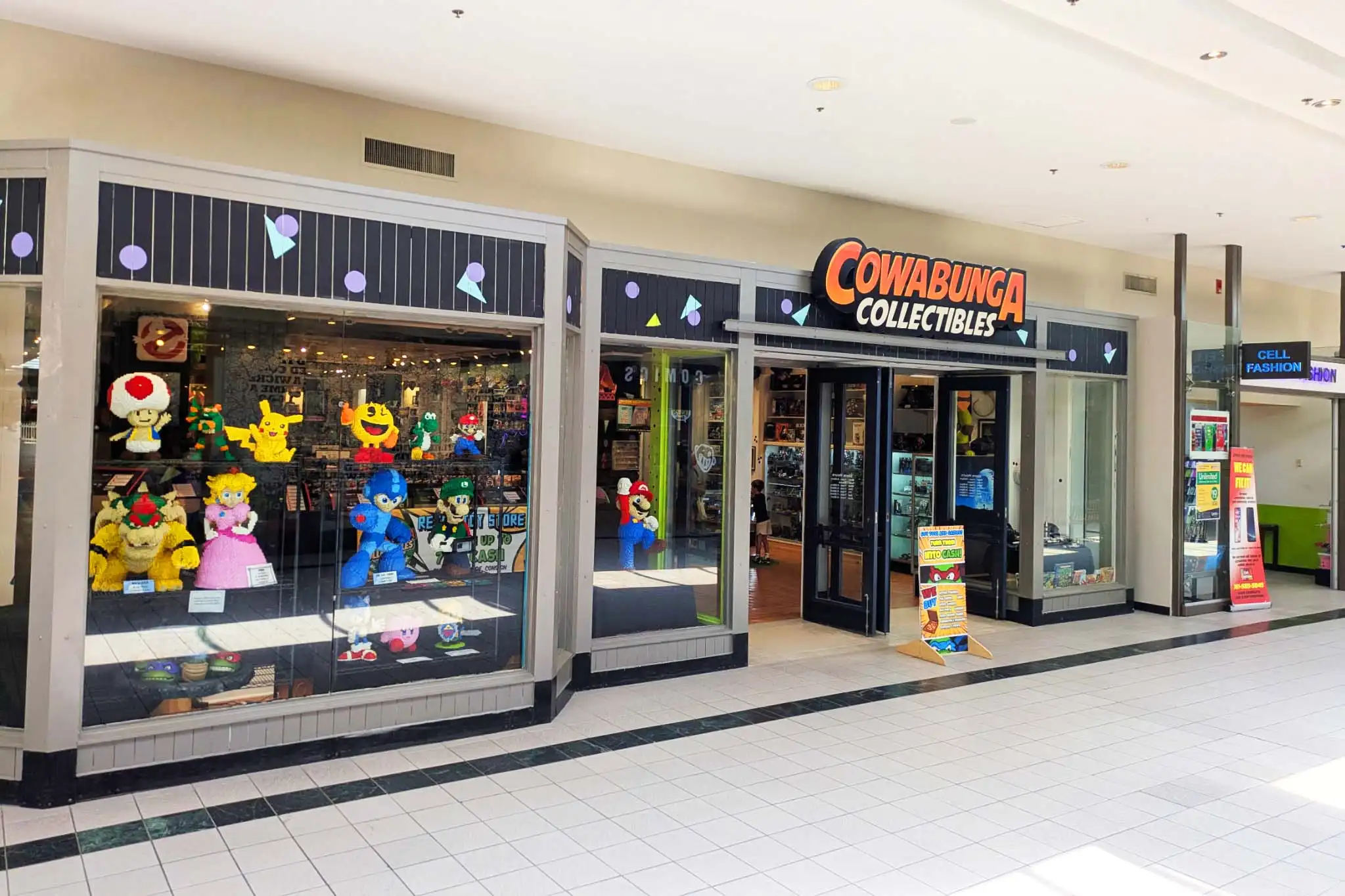 Exterior photo of Cowabunga Collectibles storefront